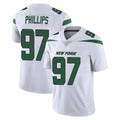 Punc NY.Jets #97 Harrison Phillips Player White Spotlight Limited Vapor Home Game Stitched Jerseys