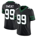 Punc NY.Jets #99 T'Vondre Sweat Player Black Limited Legacy Vapor F.U.S.E. Home Game Stitched Jerseys