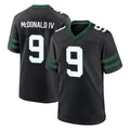 Punc NY.Jets #9 Will McDonald IV Player Black Legacy Home Game Stitched Jerseys