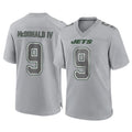 Punc NY.Jets #9 Will McDonald IV Player Gray Limited Atmosphere Fashion Home Game Stitched Jerseys