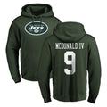 Punc NY.Jets #9 Will McDonald IV Player Green LOGO Pullover Hoodies Limited Game Stitched Jerseys