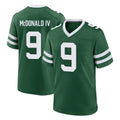 Punc NY.Jets #9 Will McDonald IV Player Green Legacy Home Game Stitched Jerseys