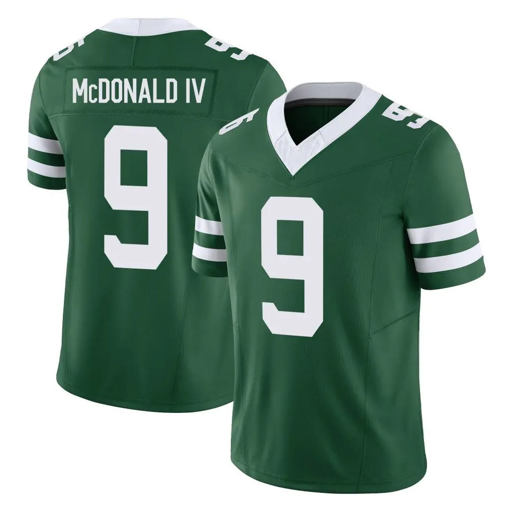 Punc NY.Jets #9 Will McDonald IV Player Green Legacy Limited Vapor F.U.S.E. Home Game Stitched Jerseys