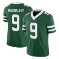Punc NY.Jets #9 Will McDonald IV Player Green Legacy Limited Vapor F.U.S.E. Home Game Stitched Jerseys