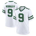 Punc NY.Jets #9 Will McDonald IV Player White Legacy Home Game Stitched Jerseys