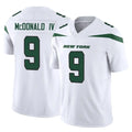 Punc NY.Jets #9 Will McDonald IV Player White Limited Vapor F.U.S.E. Home Game Stitched Jerseys