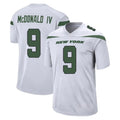 Punc NY.Jets #9 Will McDonald IV Player White Spotlight Home Game Stitched Jerseys