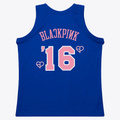 Punc NY.Knicks Mitchell & Ness x BLACKPINK Blue Hardwood Classics Swingman Jerseys - Limited Edition
