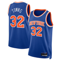 Punc NY.Knicks #32 Karl-Anthony Towns Blue Swingman Jerseys - Icon Edition