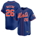 Punc NY.Mets #26 Nolan McLean Player Royal Home Limited Stitched Jerseys