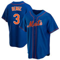 Punc NY.Mets #3 Carson Benge Player Royal Home Game Stitched Jerseys