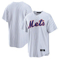 Punc NY.Mets Blank Player White Home Game Stitched Jerseys