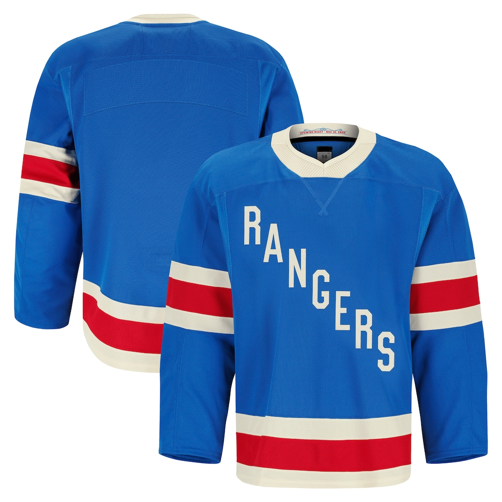 Punc NY.Rangers Blue Centennial Authentic Pro Jerseys