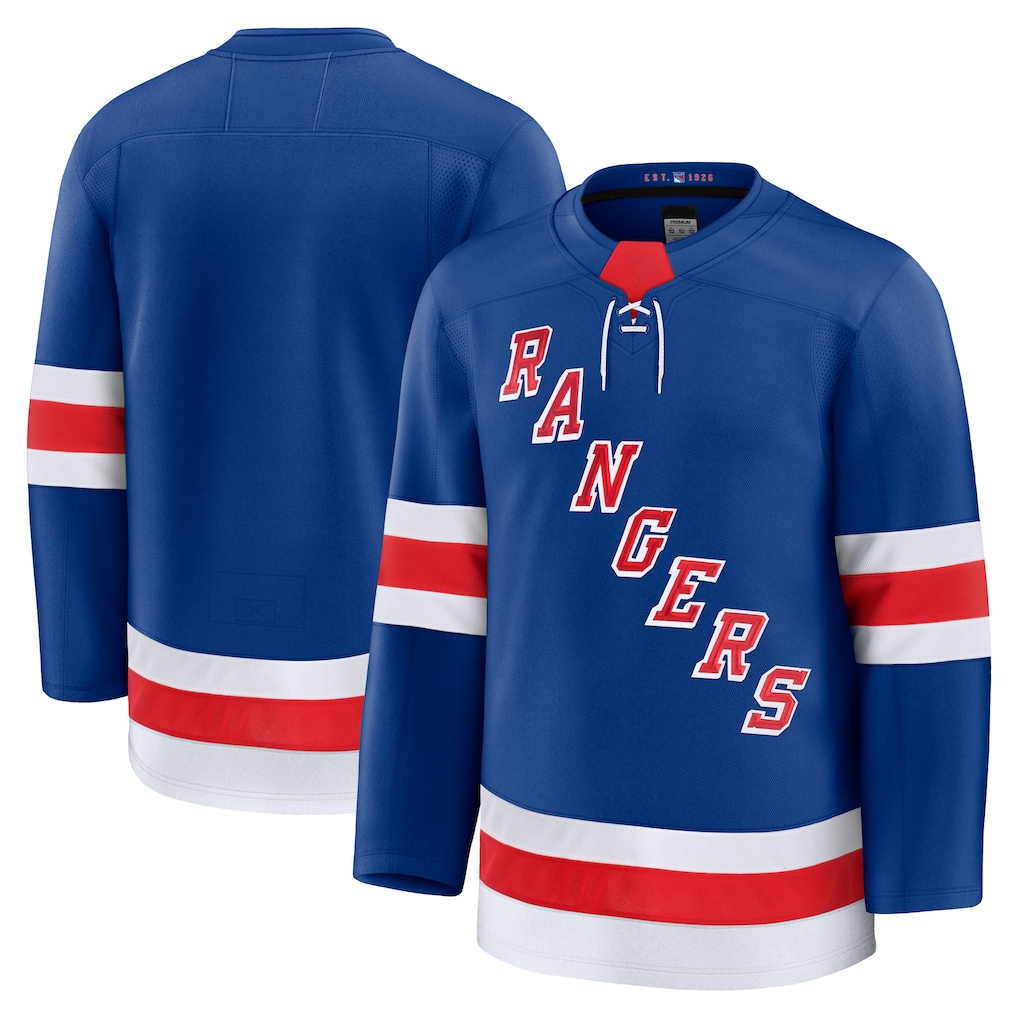 Punc NY.Rangers Blue Home Premium Jerseys