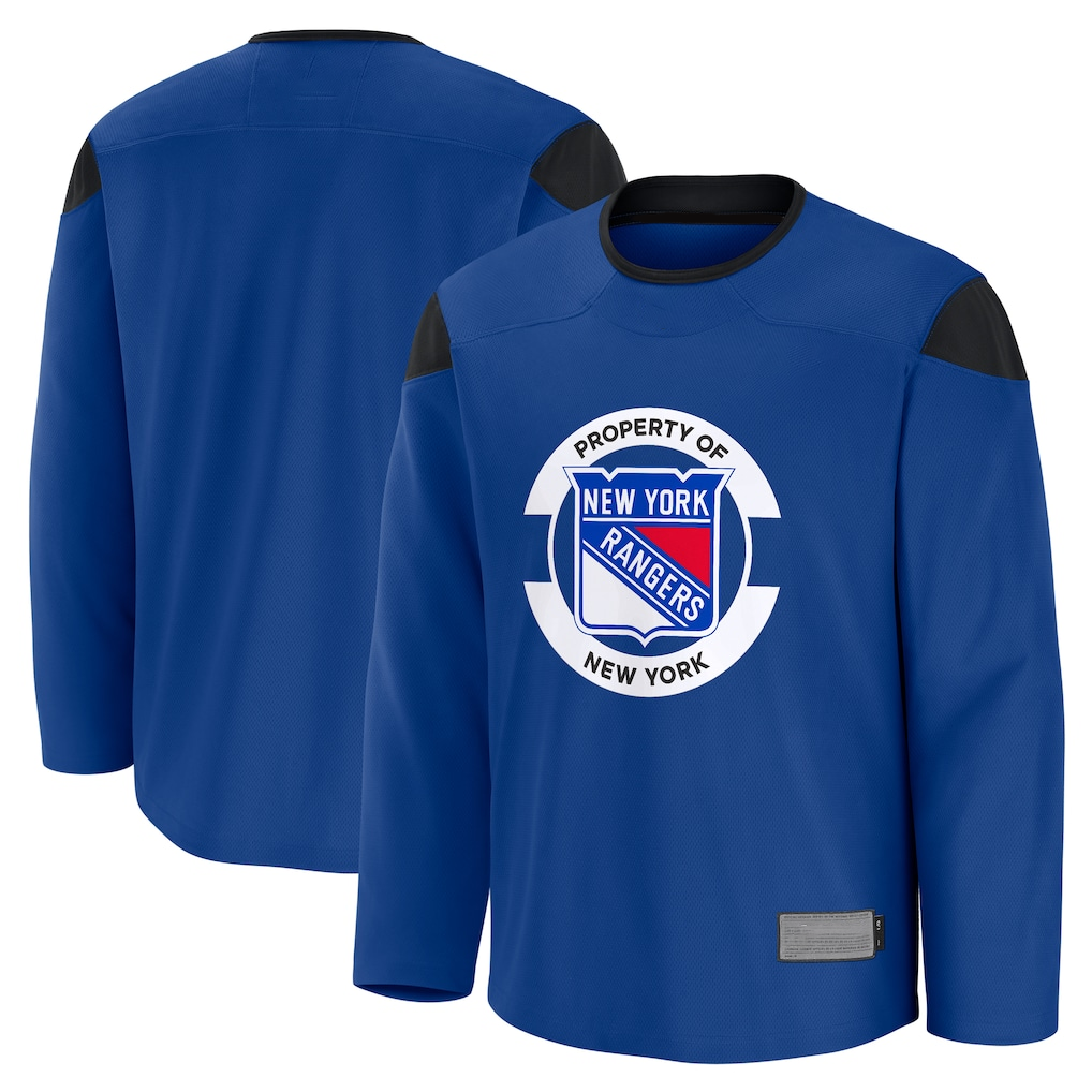 Punc NY.Rangers Blue Practice Jerseys