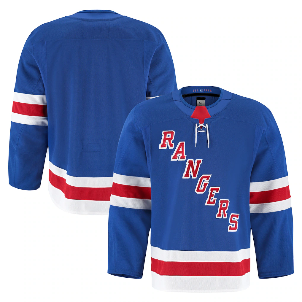 Punc NY.Rangers Royal Home Authentic Pro Jerseys