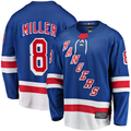 Punc NY.Rangers #8 J.T. Miller Blue Home Breakaway Jerseys