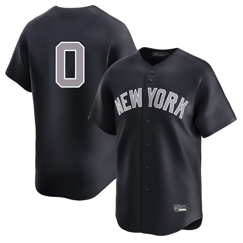 Punc NY.Yankees #0 Marcus Stroman Player Navy Limited Stitched Jerseys