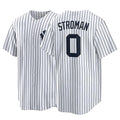 Punc NY.Yankees #0 Marcus Stroman Player White Game Home Stitched Jerseys