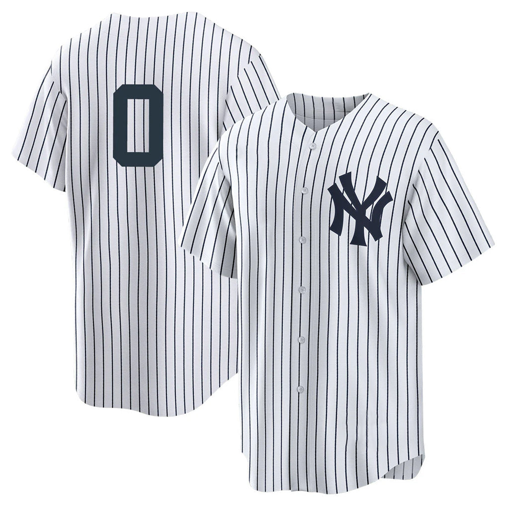 Punc NY.Yankees #0 Marcus Stroman Player White Game Stitched Jerseys