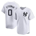 Punc NY.Yankees #0 Marcus Stroman Player White Limited Home Stitched Jerseys