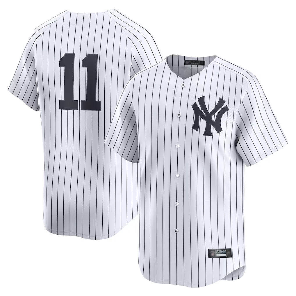 Punc NY.Yankees #11 Anthony Volpe Player White Limited Home Stitched Jerseys