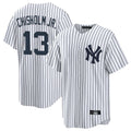 Punc NY.Yankees #13 Jazz Chisholm Jr Player White Game Home Stitched Jerseys