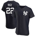 Punc NY.Yankees #22 Ben Rice Player Navy Limited Elite Home Stitched Jerseys