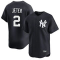 Punc NY.Yankees #2 Derek Jeter Player Navy Limited Home Stitched Jerseys