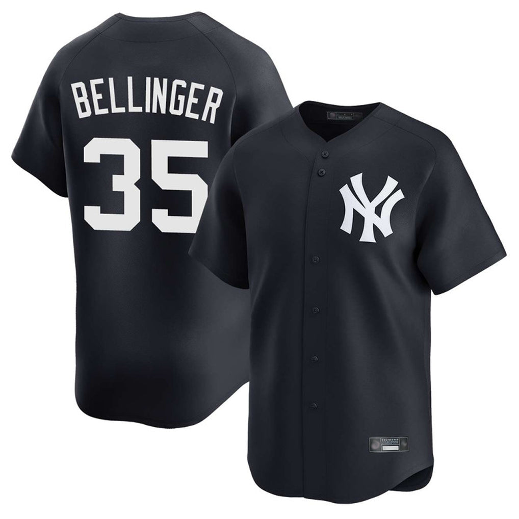 Punc NY.Yankees #35 Cody Bellinger Player Navy Limited Game Stitched Jerseys