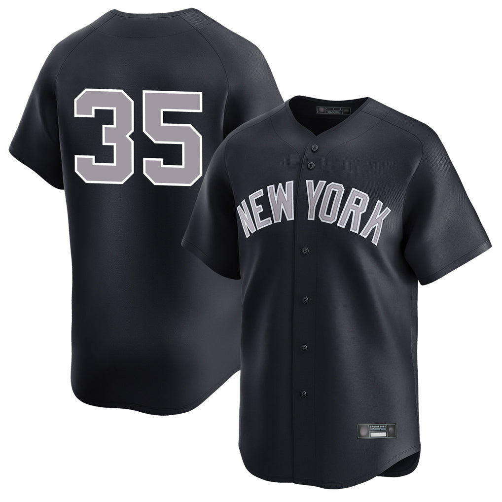 Punc NY.Yankees #35 Cody Bellinger Player Navy Limited Home Stitched Jerseys