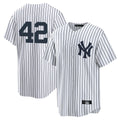 Punc NY.Yankees #42 Mariano Rivera Player White Game Stitched Jerseys