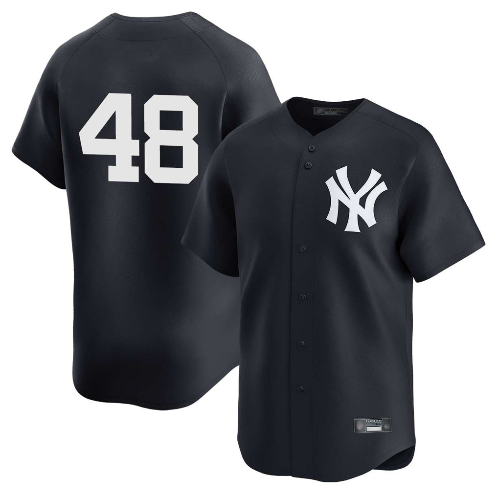 Punc NY.Yankees #48 Paul Goldschmidt Player Navy Limited Home Stitched Jerseys