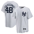 Punc NY.Yankees #48 Paul Goldschmidt Player White Game Home Stitched Jerseys