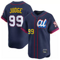 Punc NY.Yankees #99 Aaron Judge Player Navy All Star Limited Home Stitched Jerseys