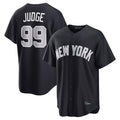Punc NY.Yankees #99 Aaron Judge Player Navy Home Game Stitched Jerseys