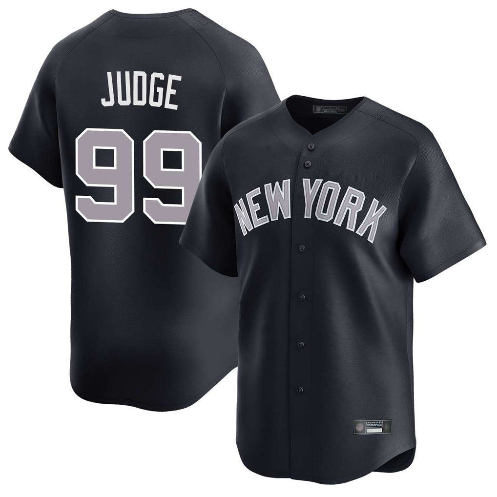 Punc NY.Yankees #99 Aaron Judge Player Navy Limited Home Stitched Jerseys