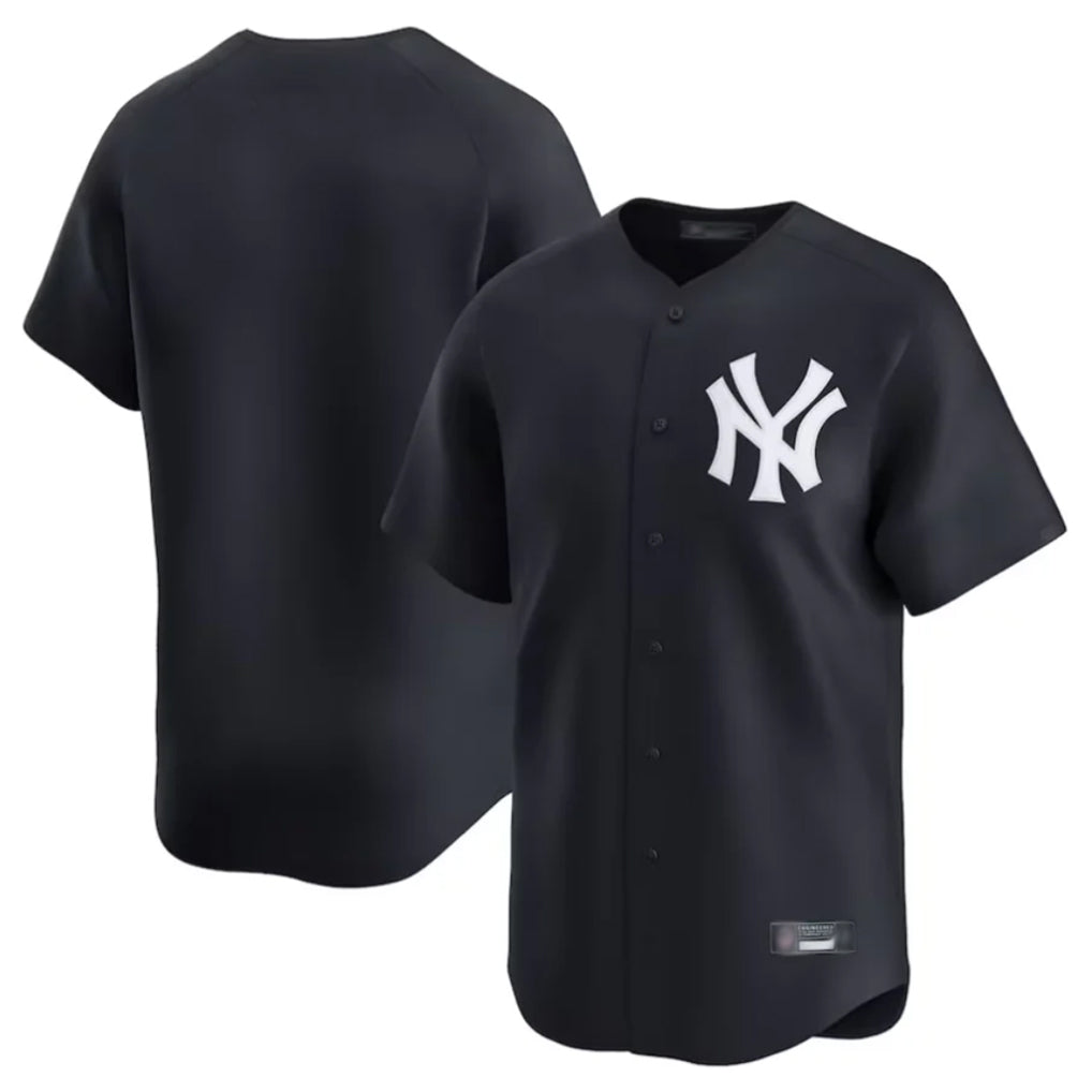 Punc NY.Yankees Blank Player Navy Limited Home Stitched Jerseys