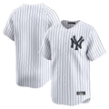 Punc NY.Yankees Blank Player White Limited Home Stitched Jerseys