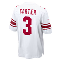 Punc NY.ork #3 Giants Abdul Carter  White Game Stitched Jerseys