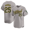Punc Athletics #25 Brent Rooker Player Kelly Grey Home Limited Personalized Jerseys