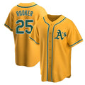 Punc Athletics #25 Brent Rooker Player Replica Gold Personalized Jerseys