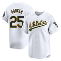 Punc Athletics #25 Brent Rooker Player White Limited Home Personalized Jerseys