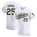 Punc Athletics #25 Brent Rooker White Limited Elite Home Personalized Jerseys