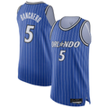 Punc O.Magic #5 Paolo Banchero Blue Authentic Player Jerseys - Icon Edition