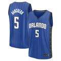 Punc O.Magic #5 Paolo Banchero  Blue Fast Break Replica Player Jerseys - Statement Edition