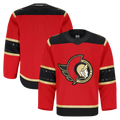 Punc O.Senators Red Alternate Authentic Pro Jerseys