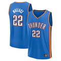 Punc OC.Thunder #22 Cason Wallace Blue Fast Break Replica Player Stitched Jerseys - Icon Edition
