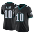 Punc P.Eagles #10 Braden Mann Player Black Limited Vapor F.U.S.E. Home Game Stitched Jerseys