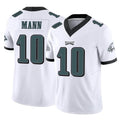 Punc P.Eagles #10 Braden Mann Player White Limited Vapor F.U.S.E. Home Game Stitched Jerseys